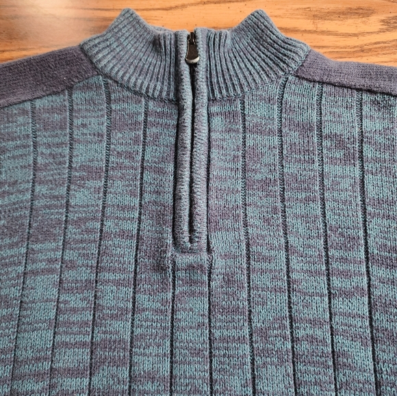 Method 1/4 Zip Mock Neck Sweater M - Picture 3 of 7